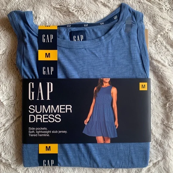 GAP - Navy Blue Summer Dress - Picture 4 of 6